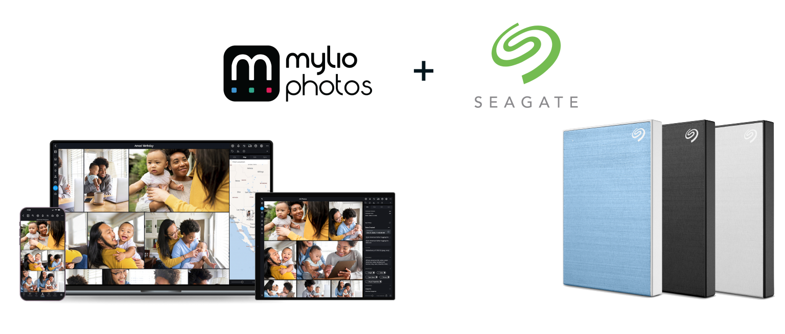 Mylio + Seagate = Backup and Protect for Your Photo Memories